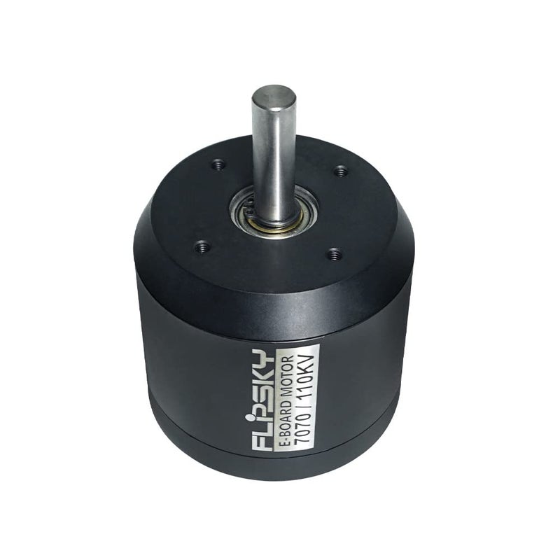 Flipsky Offroad Electric Skateboards Motor BLDC Brushless Outrunner Motor 7070 110kv 10mm Round Shaft Sensored for Electric Skateboard,Longboard,Escooter,Ebike Esk8 DIY - Image 2